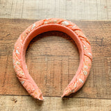No Brand Coral Floral Headband