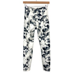 Balance Collection by Marika White/Black/Gray Marbled Leggings- Size ~S (Inseam 27", see notes)