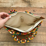 Madewell Colorful Beaded Tote NWT (sold out online)