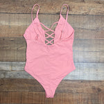 Dippin' Daisy's Peach Plunge Criss Cross One Piece-Size S (see notes, sold out online)