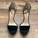 Imagine Vince Camuto Black Open Toe Stilettos- Size 7