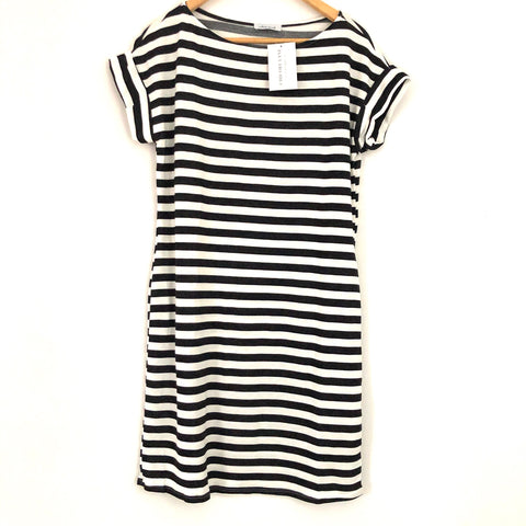 White Birch Striped Dress NWT- Size S