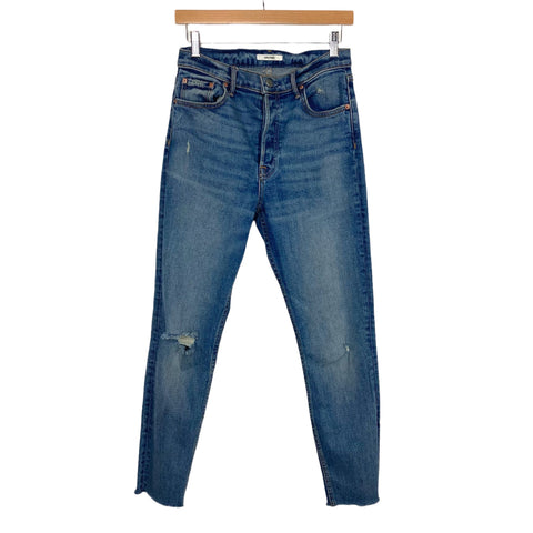 GRLFRND Karolina Distressed Jeans- Size 27 (Inseam 26.5")