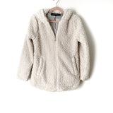 Madden Sherpa Zip Up Jacket-Size S