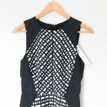 Adelyn Rae Black/White Print Dress NWT- Size XS