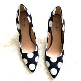 Charles David Polka Dot Heels- Size 8