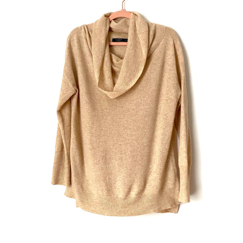 Lusso Cashmere Cowl Neck Sweater- Size L