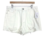 Articles Of Society Varadero Meredith Distressed High Rise Denim Shorts NWT- Size 32