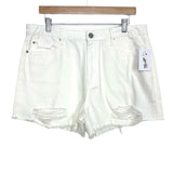 Articles Of Society Varadero Meredith Distressed High Rise Denim Shorts NWT- Size 32