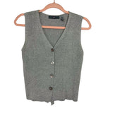 Gap Grey Sparkle Vest- Size M (See Notes)