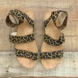 Nature Breeze Animal Print Sandals- Size 9