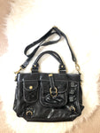 Cynthia Rowley Black Leather Handbag