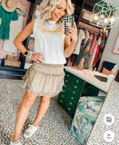 Fifth Sun White “Paradise” Tank Top- Size S