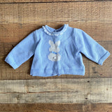 Mayoral Blue Bunny Sweater- Size 1-2M