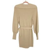 NICHOLAS Cream Knit Belted Dress- Size XS (see notes)