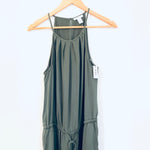 Daily Ritual Olive Crop Jumpsuit NWT- Size 2
