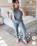 Amaryllis Grey Jogger Pants- Size XL (Inseam 27”)