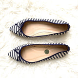 J Crew Gemma Striped Flats- Size 6.5