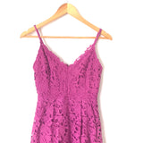 ASTR Purple Lace Midi Dress- Size S
