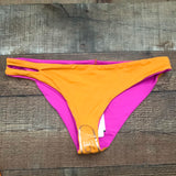 L*Space REVERSIBLE Magenta/Orange One Wave Swimsuit Bottom NWT- Size L (We have matching top, sold out online)