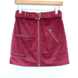 House of Harlow 1960 x Revolve Corduroy Zipper Skirt NWT- Size S