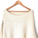 Dreamers Ivory Knit Sweater- Size S