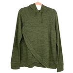 Motherhood Maternity Heather Green Nursing Sweater- Size S