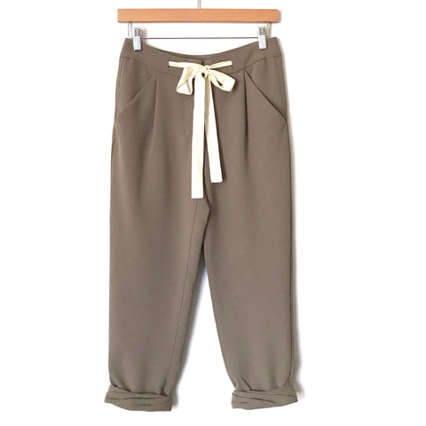 Wilfred Green Cuffed Crop Pants- Size 00 (Inseam 22”, SEE NOTES)