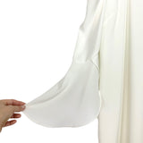 Laundry By Shelli Segal White Cold Shoulder Dress- Size 2 (See Notes)