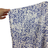 Buddy Love White Blue Printed Boxy Top- Size M