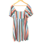 Madewell Colorful Striped Dress- Size XS