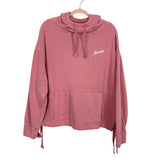 Charles River Apparel Hooded Embroidered Mercedes Adjustable Waist Sweatshirt- Size XL