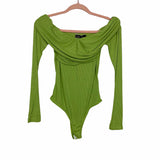 Blue Blush Green Apple Early Mornings Bodysuit NWT- Size S