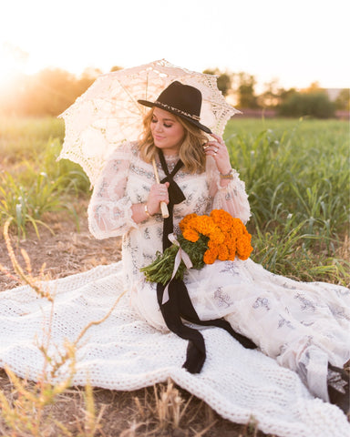 Needle & Thread Floral Embroidered Maxi Dress- Size 14 (sold out online)