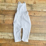 Harbour White Gauze Cotton Overall Romper- Size 3-4Y