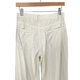 Reformation Ivory Button Fly Austin Pant Corduroy Jeans- Size 25 (Inseam 28")