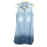 American Eagle Outfitters Chambray Button Up Pocket Dress- Size S (see notes)