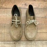 Veldskoen Men's Heritage Grey Sole and Lace Shoes - Size 9 (see notes)