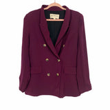 Promesa Wine Blazer Jacket- Size S