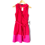 Gibson x Hi Sugarplum! Pink & Red Ruffle Dress NWT- Size XXS