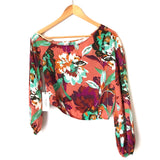 Ali & Jay One Off the Shoulder Floral Print Top- Size S