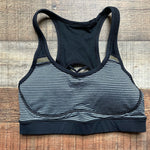 Lululemon Black/Grey Padded Sports Bra- Size ~4 (see notes)
