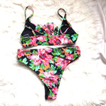 Tularosa Floral Cheeky Bottoms- Size S (BOTTOMS ONLY)