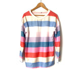 No Brand Striped Long Sleeve Top- Size S (see notes)