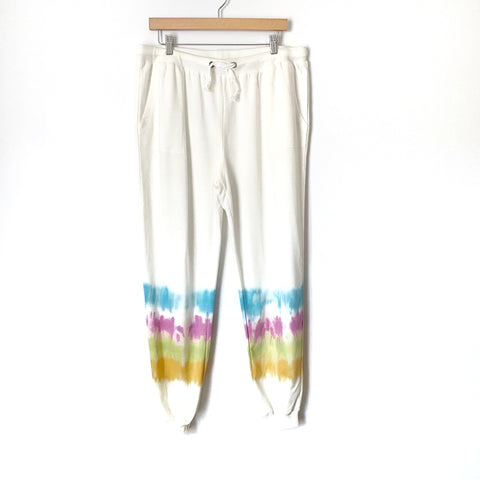 Current Terra White Tie Dye Joggers- Size XXL (Inseam 28 1/2” we have matching hoodie)