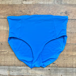 Spanx Blue Bikini Bottoms- Size XL (we have matching top)