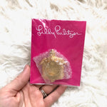 Lilly Pulitzer Gold Turtle Phone Ring NWT