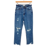 Just Black Denim Distressed Jeans- Size 25 (Inseam 24.5")