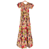 Guadalupe Floral Smocked Off the Shoulder Dress- Size ~XS (see notes)