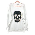 Wildfox Skull Oversized Sweatshirt- Size S (sold out online- see notes)